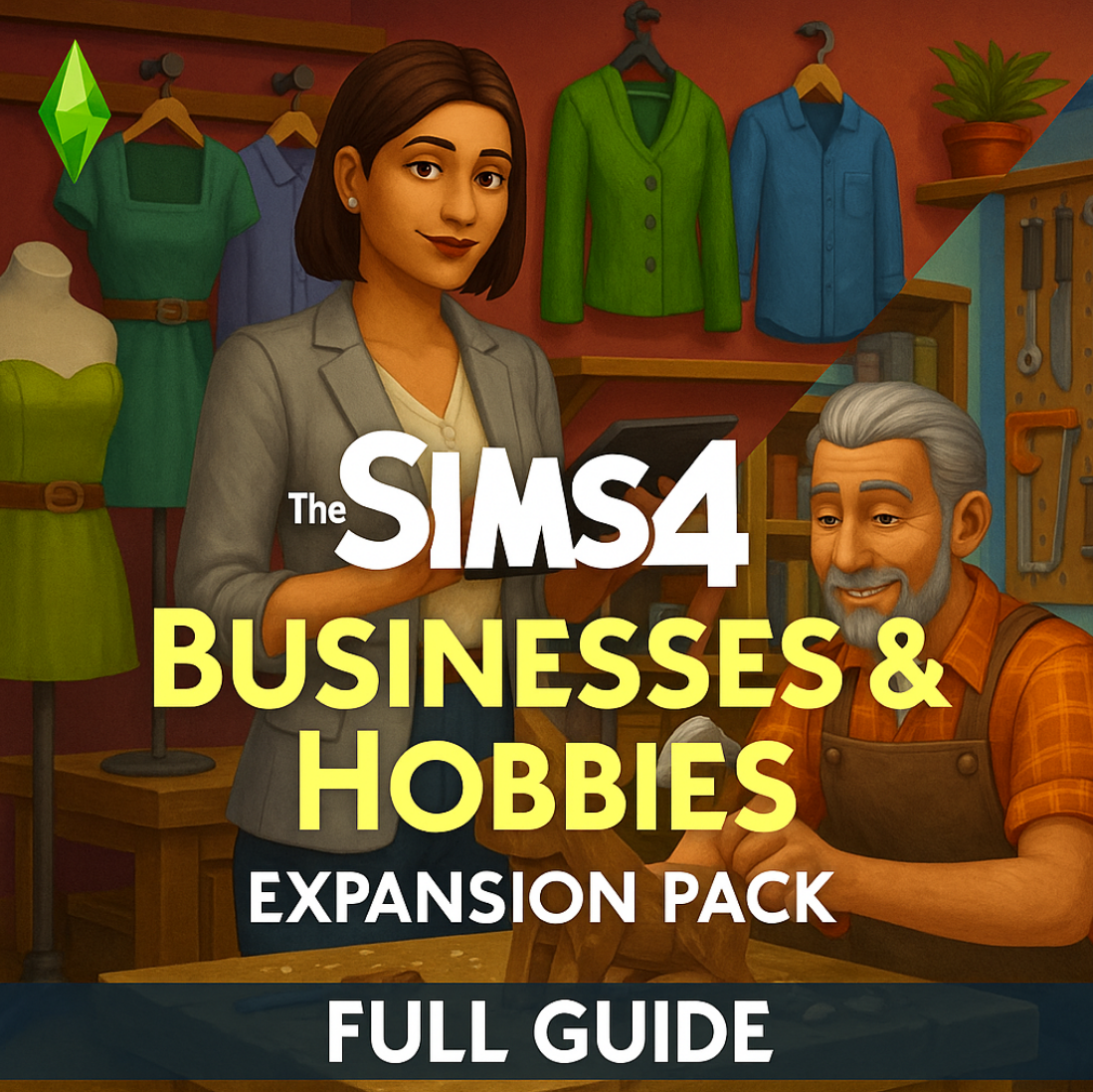 The Sims 4 Businesses & Hobbies Expansion Pack: Full Guide