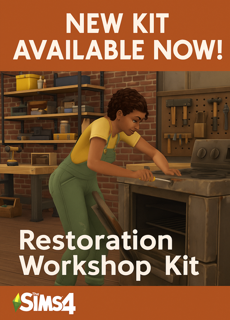 Sims 4 Restoration Workshop Kit