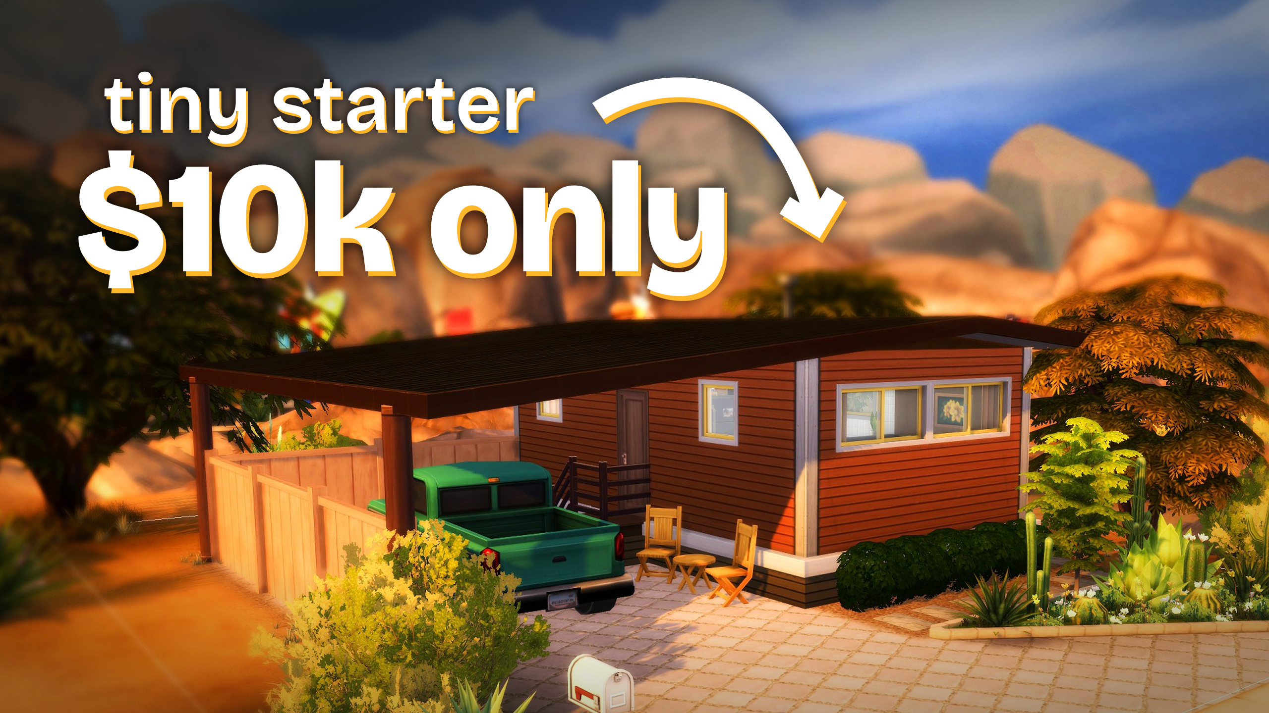 Tiny Starter Home Under $10K | Base Game Only