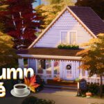 Autumn cafe speed build sims 4