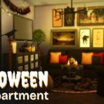 Sims 4 Halloween Apartment