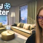 sims4 cozy winter apartment